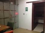 One door, one exit sign -- it's the new way of living in style.